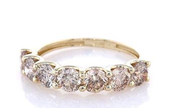 Zonder minimumprijs - Ring - 14 karaat Geel goud - 1.83ct.