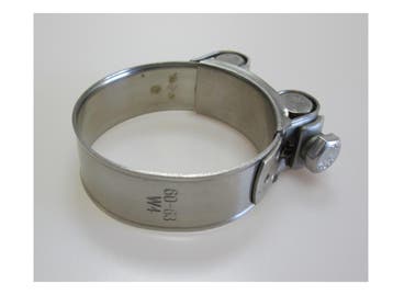 Heavy Duty Uitlaatklem W4 Breedband uitlaat klemmen, Ophalen of Verzenden