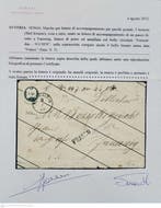 Oostenrijk 1858 - Oostenrijk 1870 - Brief met zegel van 5kr, Gestempeld