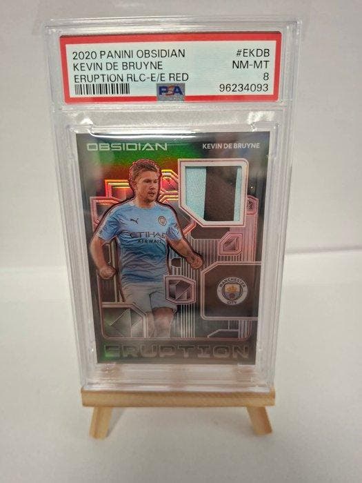 2020 Panini Obsidian Soccer Kevin De Bruyne #EKDB Serialized, Collections, Autocollants