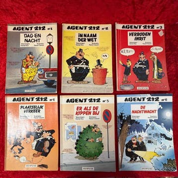 Agent 212 1 t/m 30 - Complete reeks SC - 30 Album - Première, Boeken, Nieuw