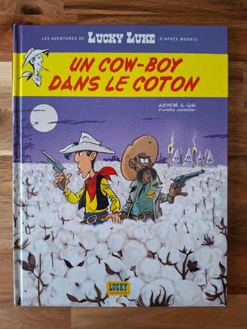 Lucky Luke - Un Cow-boy dans le coton + dédicace - C - 1, Nieuw