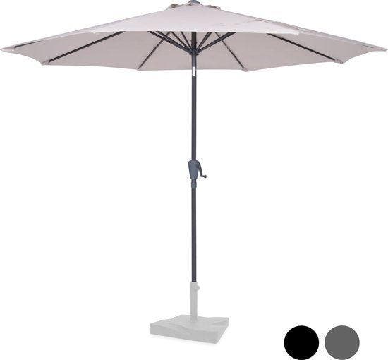 2dekans | VONROC Premium Stokparasol Recanati Ø300cm – Incl., Doe-het-zelf en Bouw, Gereedschap | Overige machines, Ophalen of Verzenden
