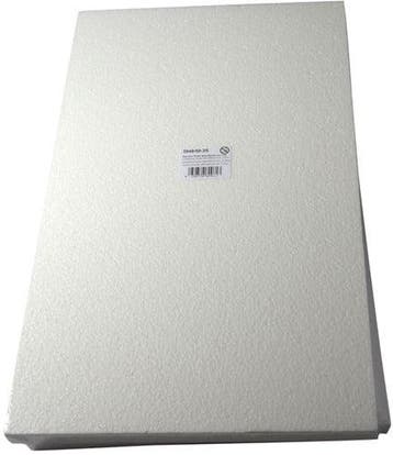 Styropor Piepschuim Isimo Plaat 30×50×2 cm dik, Nieuw