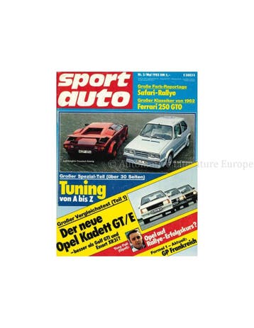 1983 SPORT AUTO MAGAZINE 05 DUITS, Nieuw