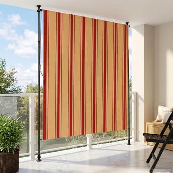 vidaXL Buitenzonwering Rolgordijn Multikleur 200 x 270 cm, Verzenden, Nieuw