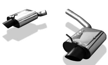 Rieger Einddemper, links, rechts, 4 cyl., Met Y-adapter | A5, Auto-onderdelen, Verzenden, Nieuw, Audi
