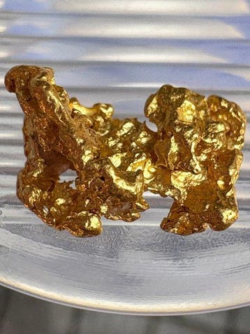 Goud Goud nugget- 0.48 g - (1)