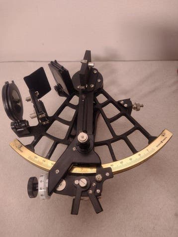 Sextant à vernier (2) - Laiton doré - Tamaya&Co Nishitenma
