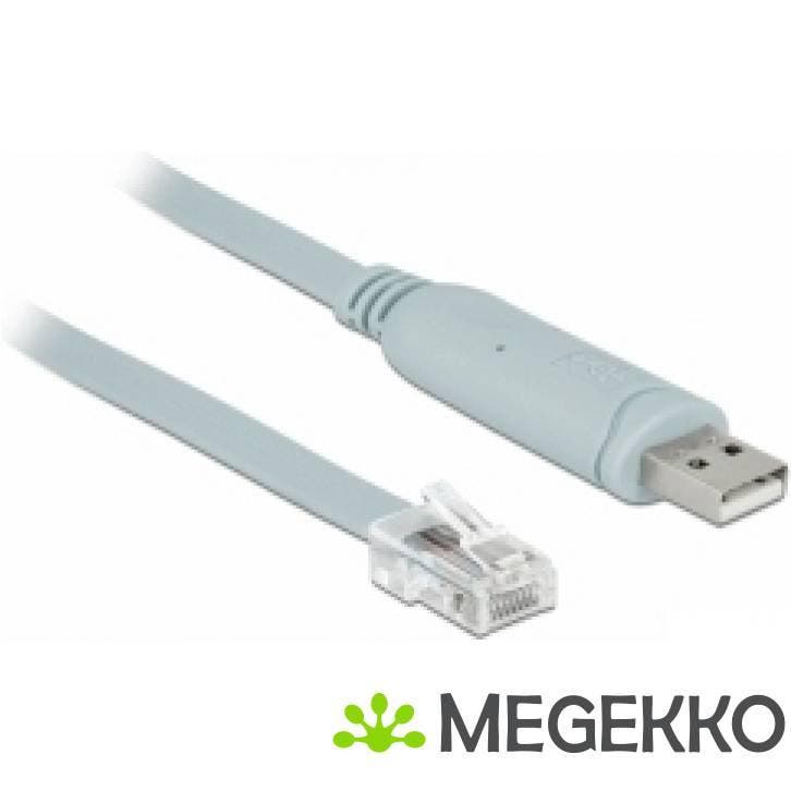 Delock 63911 Adapter USB 2.0 Type-A male > 1 x Serieel, Informatique & Logiciels, Pc & Câble réseau, Envoi