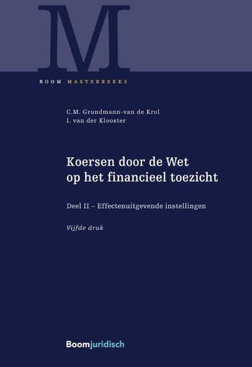 Koersen door de Wet op het financieel toezicht / 2 / Boom, Verzenden, Zo goed als nieuw, Christel Grundmann-van de Krol