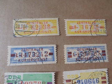 Duitse Democratische Republiek (DDR) 1958/1960 - DDR, Gestempeld