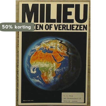 MILIEU KIEZEN OP VERLIEZEN 9789012061582 Maurits Groen, Verzenden, Gelezen, Maurits Groen