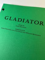 Gladiator (2000) - Shooting Script and Call Sheets - Ridley