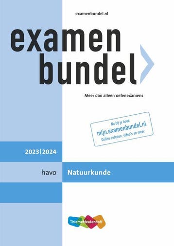 Examenbundel / havo Natuurkunde 2023/2024 9789006648294, Boeken, Studieboeken en Cursussen, Verzenden, Zo goed als nieuw