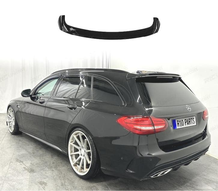 SPOILER AILERON MERCEDES 14-21 S205 LOOK AMG NOIR BRILLANT, Auto-onderdelen, Carrosserie, Verzenden