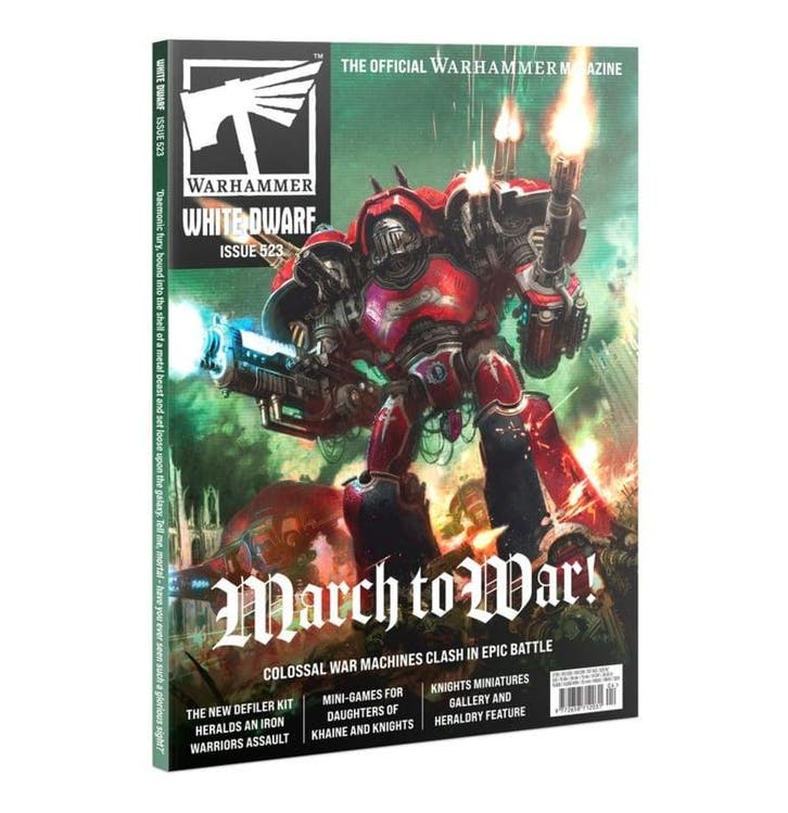 White Dwarf Issue 523 april 2026 (Warhammer nieuw), Hobby en Vrije tijd, Wargaming, Ophalen of Verzenden