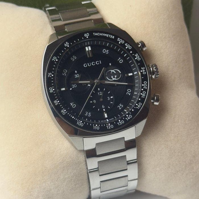 Gucci - Interlocking - G Chronograph - YA142316 - Homme -, Bijoux, Sacs & Beauté, Montres | Hommes