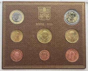 Vaticaan. Year Set (BU) 2011 (Zonder minimumprijs)