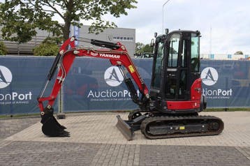 Veiling: Rupsgraafmachine Yanmar ViO27-6 Diesel 15.2kW 2023, Ophalen