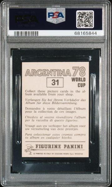 Panini 1978 Panini World Cup Argentina 78 #31 Franz, Nieuw