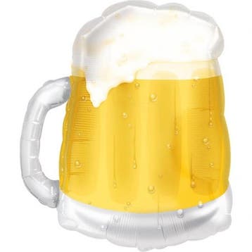 Oktoberfest Helium Ballon Bierpul 58cm leeg, Verzenden, Nieuw
