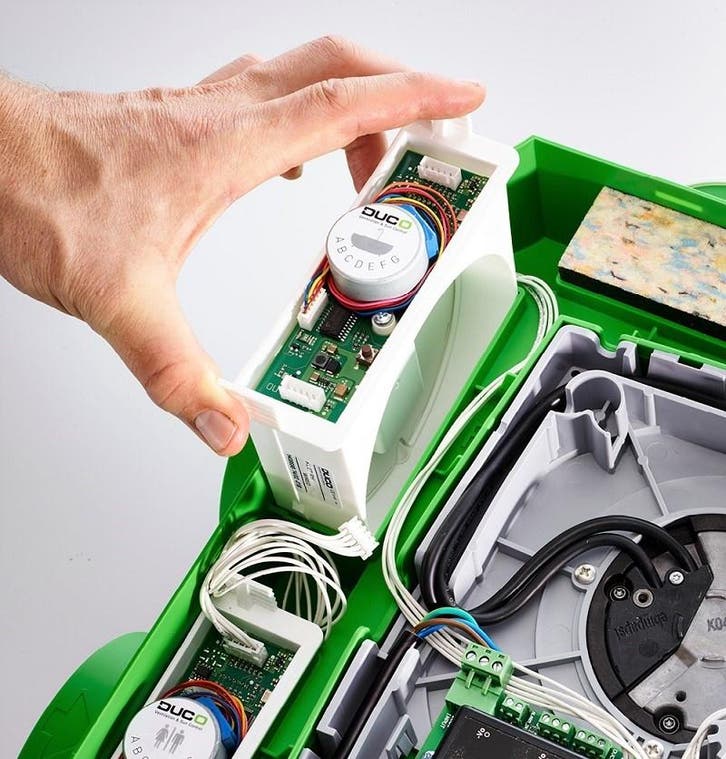 Duco Sensorless regelklep 25m3/h, Doe-het-zelf en Bouw, Ventilatie en Afzuiging, Nieuw, Verzenden