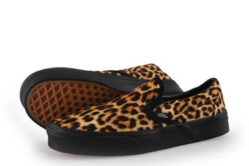 Vans Instappers in maat 37 Panter, Kleding | Dames, Schoenen, Overige kleuren, Verzenden, Instappers, Gedragen