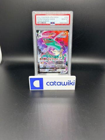 Pokémon - 1 Graded card - Rayquaza VMAX 252/184 PSA 10 GEM, Nieuw