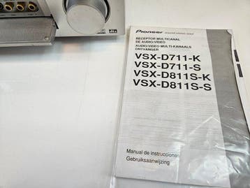 Pioneer - VSX-D711-S Surround audio/vidéo 5,1 canaux, Audio, Tv en Foto, Nieuw
