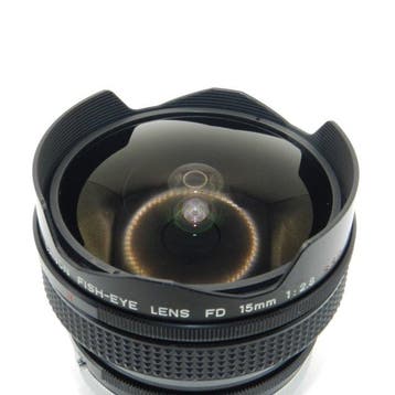 Canon Fisheye FD 15mm 1:2.8 s.s.c. Cameralens, Nieuw