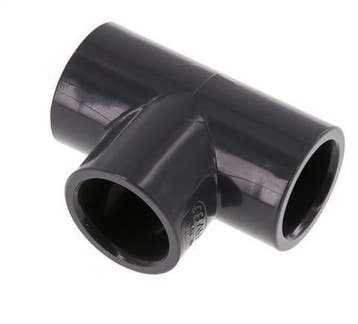 Raccord en T en PVC 25x33mm [5 Pièces], Verzenden