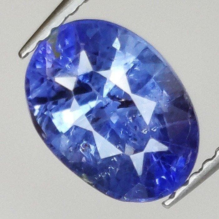 Blauw Saffier - 2.38 ct - Antwerp Laboratory for Gemstone, Handtassen en Accessoires, Edelstenen