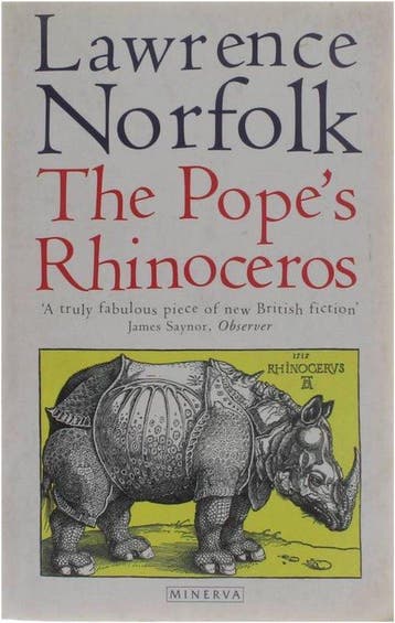 PopeS Rhinoceros 9780749398743 Lawrence Norfolk, Verzenden, Lawrence Norfolk
