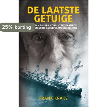 De laatste getuige 9789082476415 Frank Krake, Boeken, Verzenden, Zo goed als nieuw, Frank Krake
