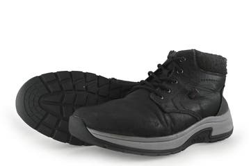Rieker Veterboots in maat 45 Zwart, Verzenden, Zwart, Boots, Rieker