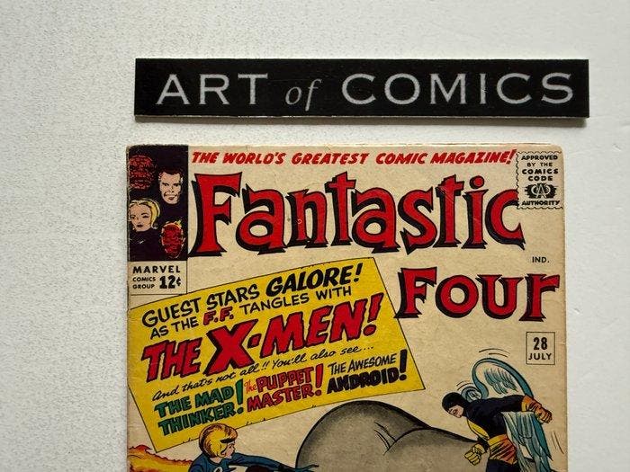 The Fantastic Four #28 - Early X-Men Appearance - Puppet, Boeken, Strips | Comics