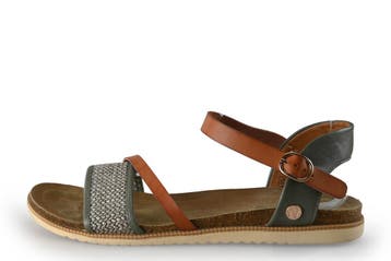 Nelson Sandalen in maat 42 Groen, Kleding | Dames, Schoenen, Verzenden, Sandalen of Muiltjes, Zo goed als nieuw, Nelson