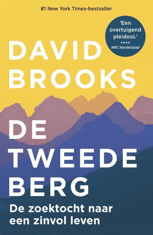 De tweede berg 9789000371174 David Brooks, Boeken, Psychologie, Zo goed als nieuw, Verzenden