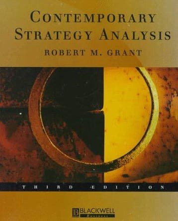 Contemporary Strategy Analysis, Third Edition 9780631207801, Verzenden, Robert M. Grant
