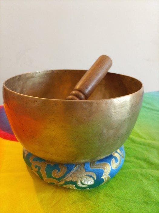 Antiek Klankschaal (3) - 7 metalen - 1900-1910 - Handgemaakt, Muziek en Instrumenten, Blaasinstrumenten | Blokfluiten