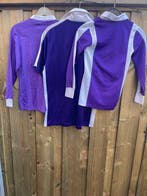Vintage Voetbalshirts Set (3x) – Paars/Wit – Patrick / AS /, Nieuw