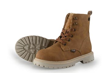 S.oliver Veterboots Meisjes in maat 31 Cognac, Verzenden, Jongen of Meisje, Schoenen, Zo goed als nieuw