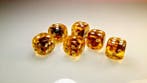 Baltische barnsteen dobbelstenen - Barnsteen - 17 mm - 17 mm, Nieuw