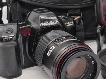 Minolta Dynax 7000i – Analoge Spiegelreflexkamera – Tokina
