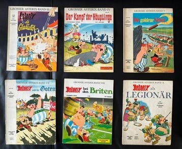 Astérix 3-33 - Großer Asterix Band, Ehapa Verlag - 17 Album, Boeken, Nieuw