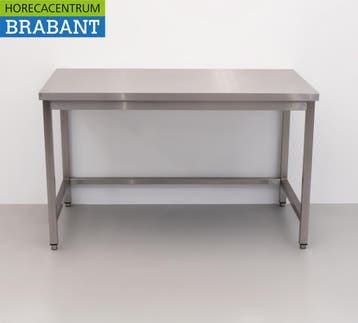 HCB RVS Werktafel Tafel Premium-line 140 x 70 x 85 cm Horeca, Ophalen of Verzenden