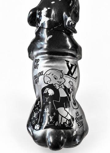 Daluxe Art - 1999 • Richie Rich Dog, Antiquités & Art