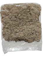 Curly Mos Witgebleekt 500 gram