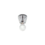Esedra Billy Ceiling E27 Helder/mat Plafondlamp Transparant, Maison & Meubles, Verzenden